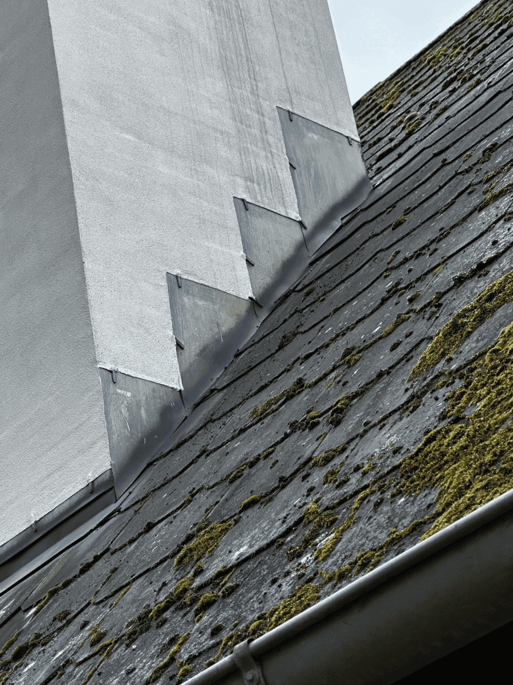 Reparation af skifertag